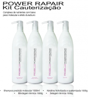 POWER REPAIR PROBELLE (KIT CAUTERIZAÇÃO) + FRETE GRÁTIS